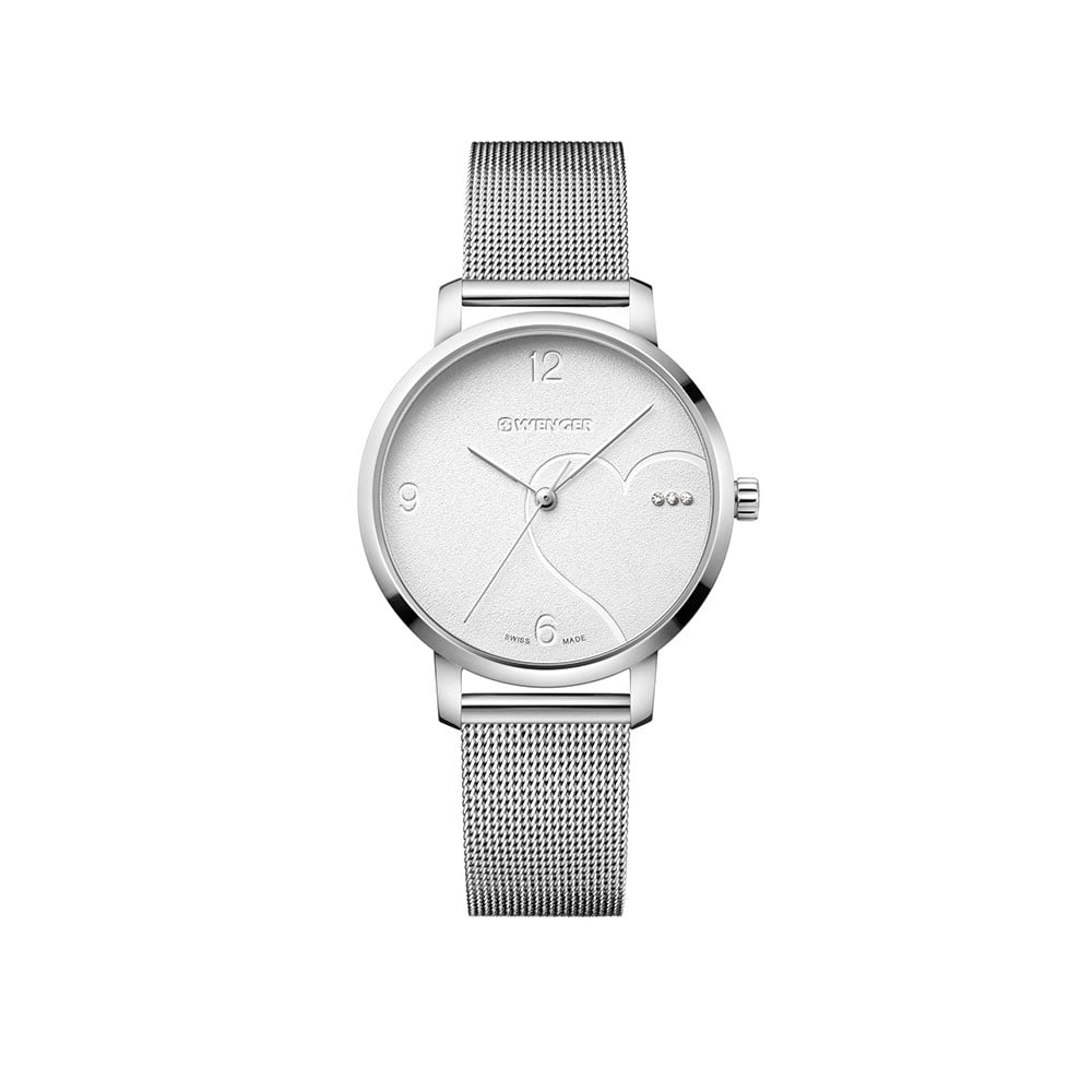 Reloj Metropolitan Donnissima Correa Color Plata Wenger