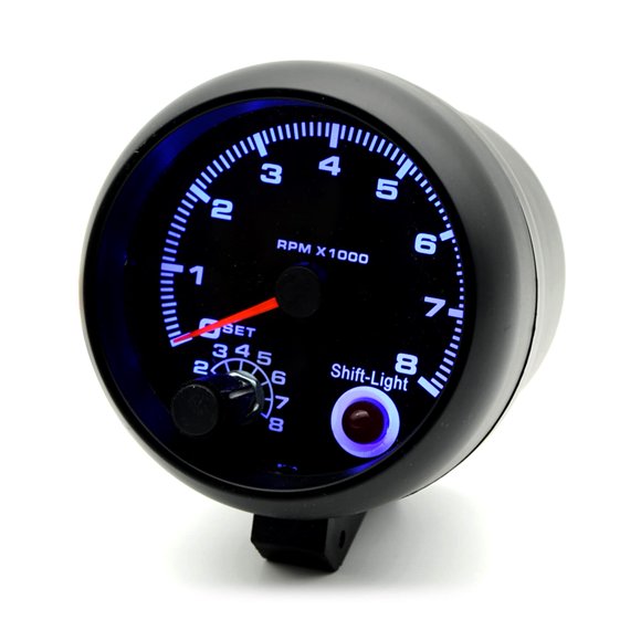 Tacómetro Mulcort 9,5 cm Azul 0-8000 RPM