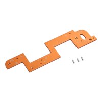 Magideal - Mango Integrado Invisible, Plantilla De Ranurado, Herramienta Profesional De Carpintería De Aleación De Aluminio Para Dar Forma A Armarios De Carpinte