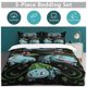 thumbnail image 5 of Bulbasaur Bed Duvet Cover Funny Anime Cartoon Bedding Sets Lightweight 3 Piece Comforter Sets, 5 of 5