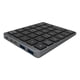 thumbnail image 1 of Teclado Numérico Recargable Con Concentrador USB Para Computadora Portátil Gris, 1 of 3