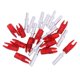 thumbnail image 2 of 12 piezas de plástico tiro con arco precisión nocks para id 4.2mm flecha eje universal rojo, 2 of 5