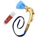thumbnail image 2 of Saxofón Alto Sax Cuello Doblado Con Pa?o De Limpieza Grasa De Corcho Accesorio Musical, 2 of 3