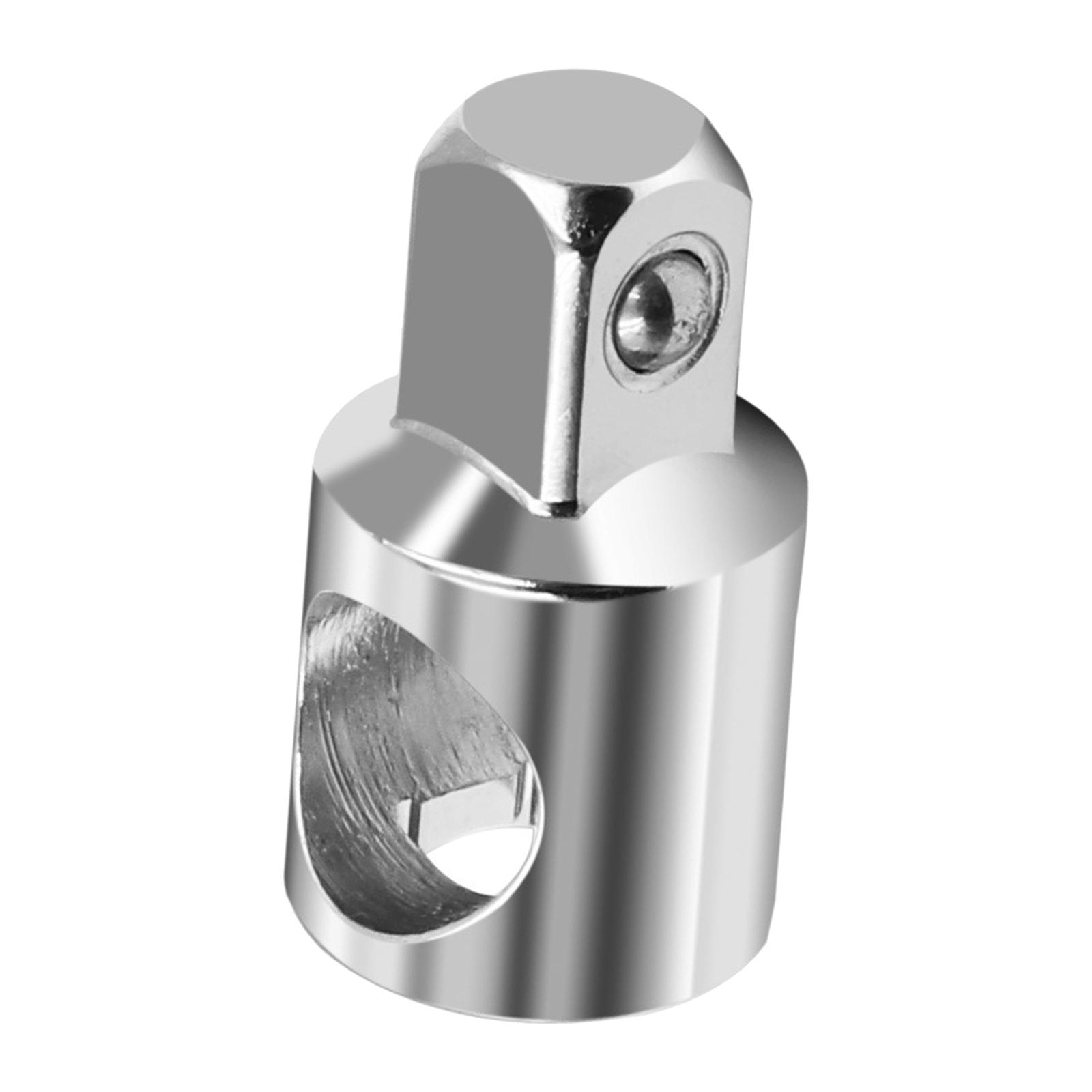 Magideal - Adaptador De Enchufe Giratorio De Junta Universal, Adaptador De Enchufe De 3/8 A 1/2, Accesorio De Piezas Auxiliares, Controlador De Liberación Rápida