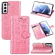thumbnail image 2 of Funda Cartera FOXDOCK para Samsung Galaxy S22 Plus , Flip PU con Relieve de Gatos y Perros, Tarjetero y Soporte, 2 of 6