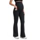 thumbnail image 1 of Leggings de maternidad CRZ YOGA Flare 74 cm con bolsillo - Negro, 1 of 5