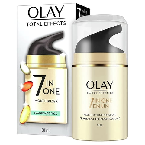 Crema Hidratante Olay Total Effects 50 Ml Para Una Piel De Aspecto Más Joven