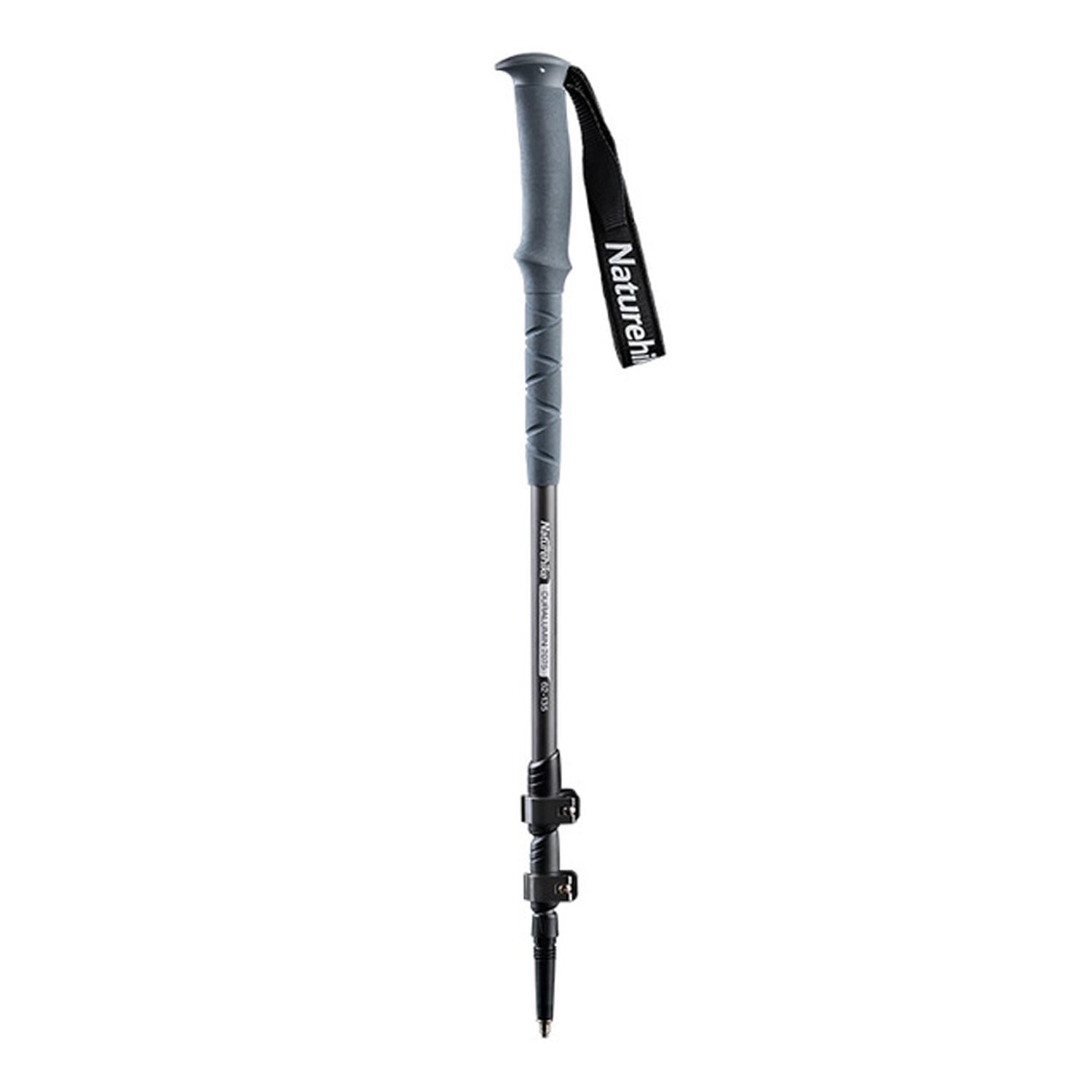 Baston De Trekking Naturehike 62-135cm - Gris Gris Oscuro