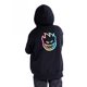 thumbnail image 3 of Polerón con cierre y capucha para niños spitfire trippy swirl negro, 3 of 7