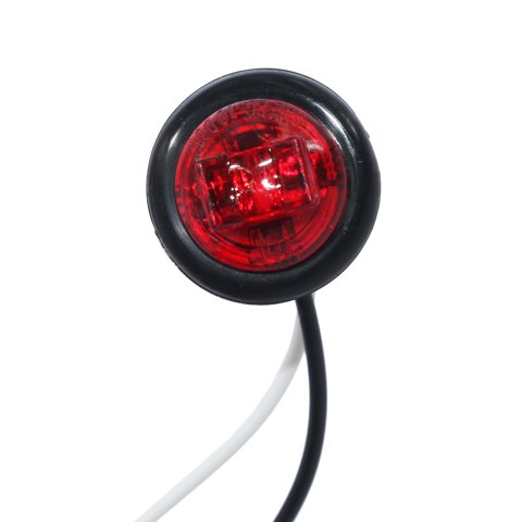 Gotek - Foco Lateral 1 Pulg Rojo Bi- Volts