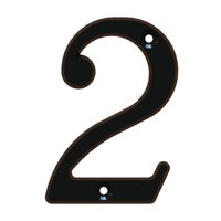 Poli - Número 2 Estándar 8,5Cm Rústico