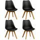 thumbnail image 1 of Pack 4 Sillas Eames Acolchada Negras, 1 of 7