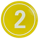 thumbnail image 2 of Set cono plano marcador numerado - 1 a 10, 2 of 4