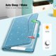 thumbnail image 3 of Funda Fintie para iPad 9ª, 8ª y 7ª generación de 10,2 pulgadas con soporte, color azul, 3 of 9