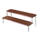 thumbnail image 1 of Soporte De Exhibición De Madera, Estante Organizador De Joyería Simple Para Tiendas Minoristas, Hogar, 2 Capas, 19,5 Cm, 1 of 3