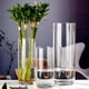 thumbnail image 3 of Set 2 Florero De Vidrio Alto Cilindrico Transparente Hogar S, 3 of 10