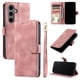 thumbnail image 3 of Funda Cartera para Samsung Galaxy S24 Tapa con Ranuras, Soporte y Correa Rosa, 3 of 5