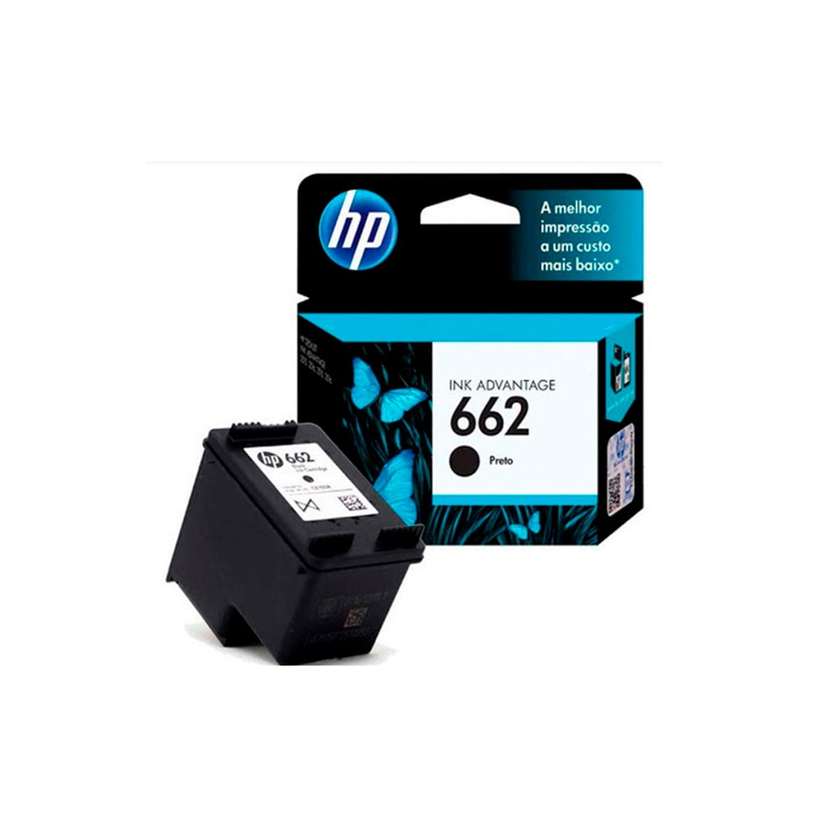 Cartucho Hp 662 Negro Original