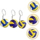 thumbnail image 3 of 12 piezas Llaveros creativos de voleibol, regalos para mujeres, llaveros de cumpleaños, llaveros de lunares, accesorios, recuerdos, dijes de atletas, decoración, llavero de bolso, llavero de coche, an, 3 of 7