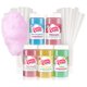 thumbnail image 1 of Paquete variado de azúcar con hilo dental Cotton Candy Express con 5 tarros, 1 of 6