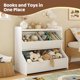 thumbnail image 3 of FOUCSSOMEI Kids Toy Storage, 3-Tier Toddler Toy Storage Organizer, 3 of 3