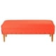 thumbnail image 1 of Banqueta Provenza Tachas 2c Felpa 04 Naranja, 1 of 2