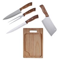 Set Parrilla 5 Piezas Acero Inoxidable Arthome Par18