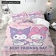 thumbnail image 1 of 3-piece Set Cinnamoroll Fashion Design Duvet Cover for Teenagers and Children Bedding Quilt Cover Cartoon Duvet Cover, 1 of 5