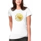 thumbnail image 3 of Polera Dragon Medieval Escudo Fuego Moda Mujer Color, 3 of 3