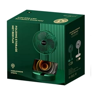 Disparo - Mini Ventilador De Escritorio Usb Con 3 Velocidades 270 Grados