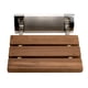 thumbnail image 2 of Asiento de ducha de la marca ALFI ABS14-BN de madera natural, 13,6 de largo x 13 de ancho x 4,25 de, 2 of 8
