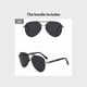 thumbnail image 1 of Large Frame Polarized Sunglasses for Drivers, Riders, and Outdoor Enthusiasts - UV400 Protection and Glasses Case Included, 1 of 5