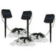 thumbnail image 1 of Set 3 Luces Navidad 4M Copo Nieve Solar Calida Decoracion, 1 of 3