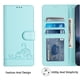 thumbnail image 4 of Funda tipo cartera FOXDOCK para Xiaomi POCO X3/X3 PRO con soporte, ranuras, RFID, diseño de gato, 4 of 5