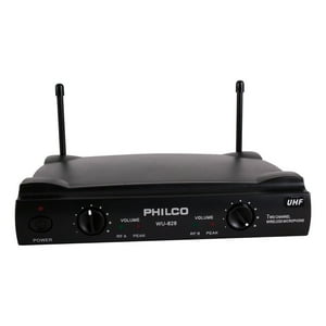 Philco - Set 2 Microfonos Inal. Uhf