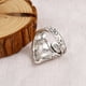 thumbnail image 3 of 925 Silver Plated Retro Daisy Ring - Perfect for Weddings & Gifts!, 3 of 4