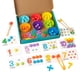 thumbnail image 3 of Juguete De Clasificación De Colores De Madera, Juego Educativo De Cuentas Con Clip Para Regalos, Estilo A Para Ni?os, 3 of 5