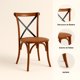 thumbnail image 5 of Silla Crossback Madera Rattan - Café Vintage, 5 of 7