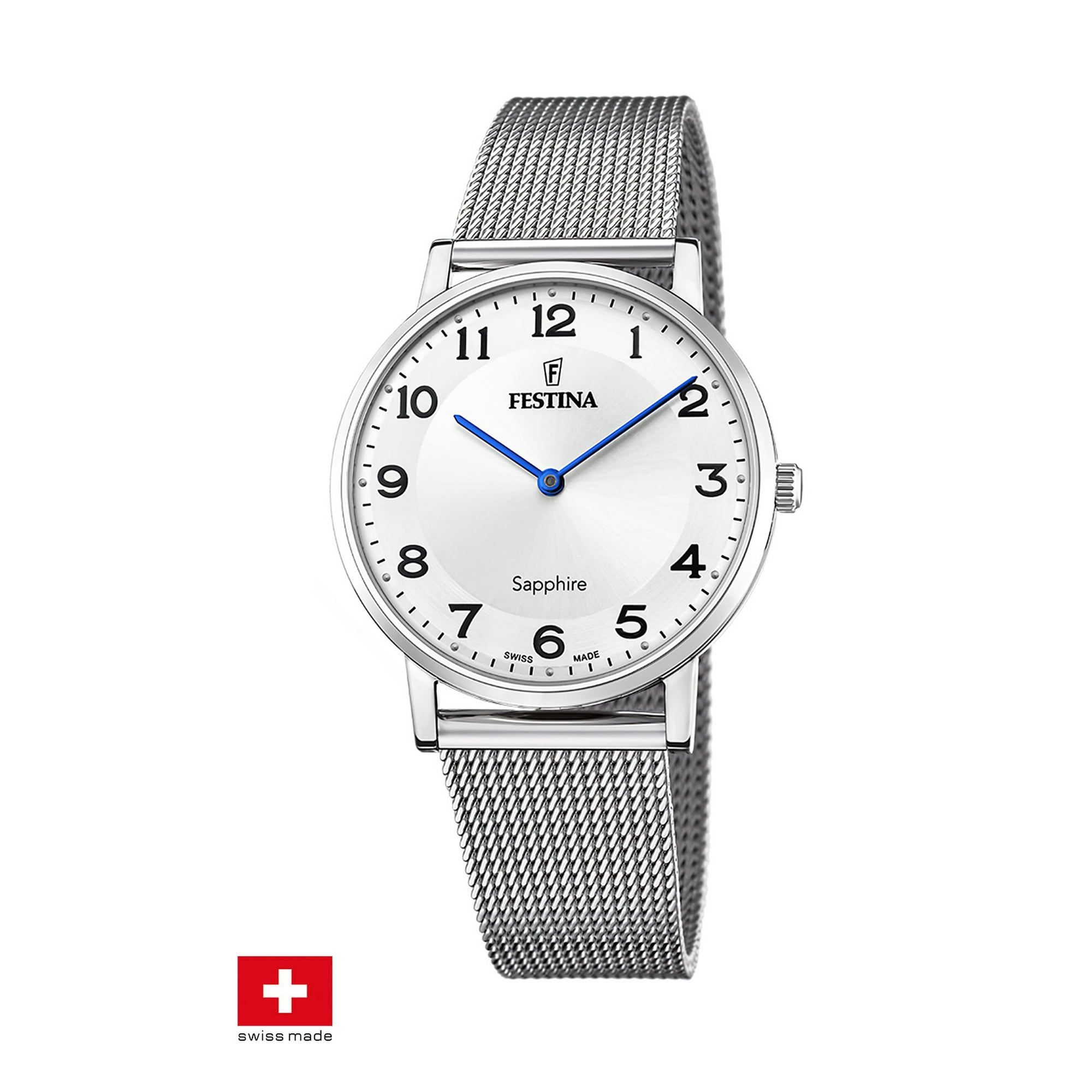 Reloj F20014/5 Festina Swiss Blanco Hombre Swiss Made