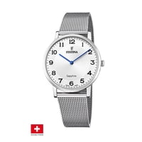Reloj F20014/5 Festina Swiss Blanco Hombre Swiss Made