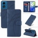 thumbnail image 5 of Funda tipo cartera con tapa para Motorola MOTO G24 con tarjetero, soporte y cubierta magnética Azul, 5 of 6