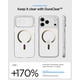 thumbnail image 4 of Funda de teléfono Spigen Ultra Hybrid MagFit para iPhone 17 Pro, 4 of 9