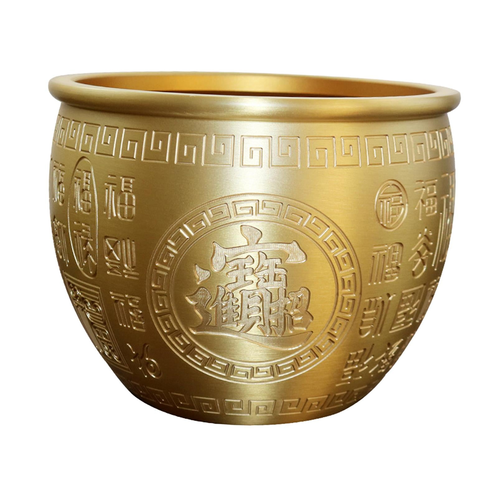 Bothyi - Cuenco De Oferta De Lavabo Del Tesoro Feng Shui Para Decoración Del Hogar, Oficina, Festival De Primavera, Tallado Con Precisión