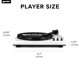 thumbnail image 5 of Tocadiscos Gemini TT-900BW Bluetooth con Altavoces Blancos, 5 of 6