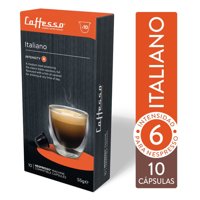 Capsulas Cafe Compatible Con Nespresso Italiano 6 10 Un Caffesso