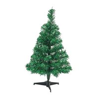 Magideal - Árbol De Navidad Artificial Con Ramas Realistas De Pvc Soporte Firme Y Montaje Sencillo En Secciones Adecuado Para Decoración De Salón Oficina Tienda 45 Cm