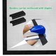 thumbnail image 3 of Mosquitera de Ventana QQIQQI DIY Corte de Malla Negra con Cinta de 1200 cm, 3 of 6