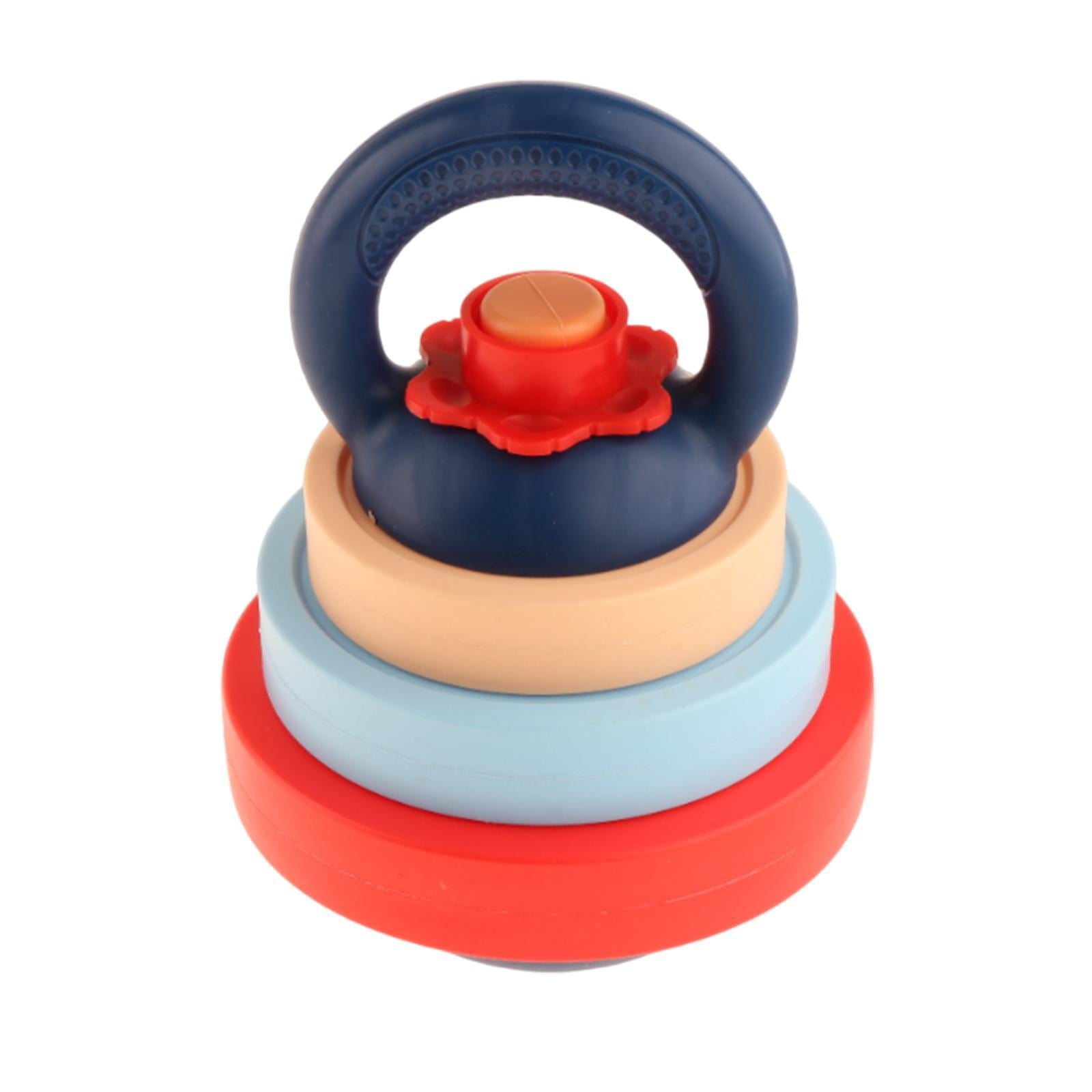 Magideal - Juego De Mancuernas Con Pesas Rusas Para Niños, Equipo De Entrenamiento Para Niños, Juego De Juego Para Niños De 4 A 7 Años, Desarrollo Temprano Para Estilo B