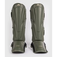Espinilleras Venum Impact Evo, Color Verde Militar, Xl