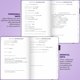 thumbnail image 3 of Planificador Clever Fox 15 x 21 cm Morado Fin de Vida, 3 of 7